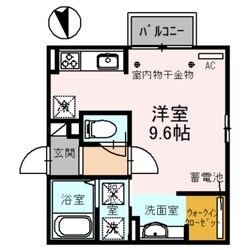 Coco Air B棟の物件間取画像